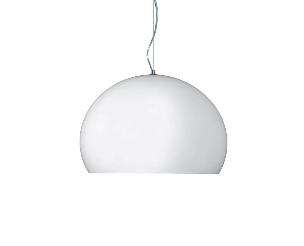 Small Fl/y Pendel ∅38 Solid vit