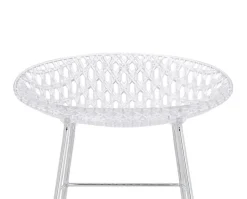 Smatrik barstol | Crystal/Chrome