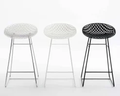 Smatrik barstol | White/Chrome