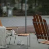 Solstol A3 | Teak, Svart