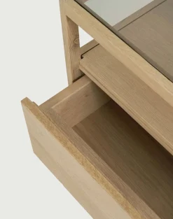 Spindle Sängbord | Ek