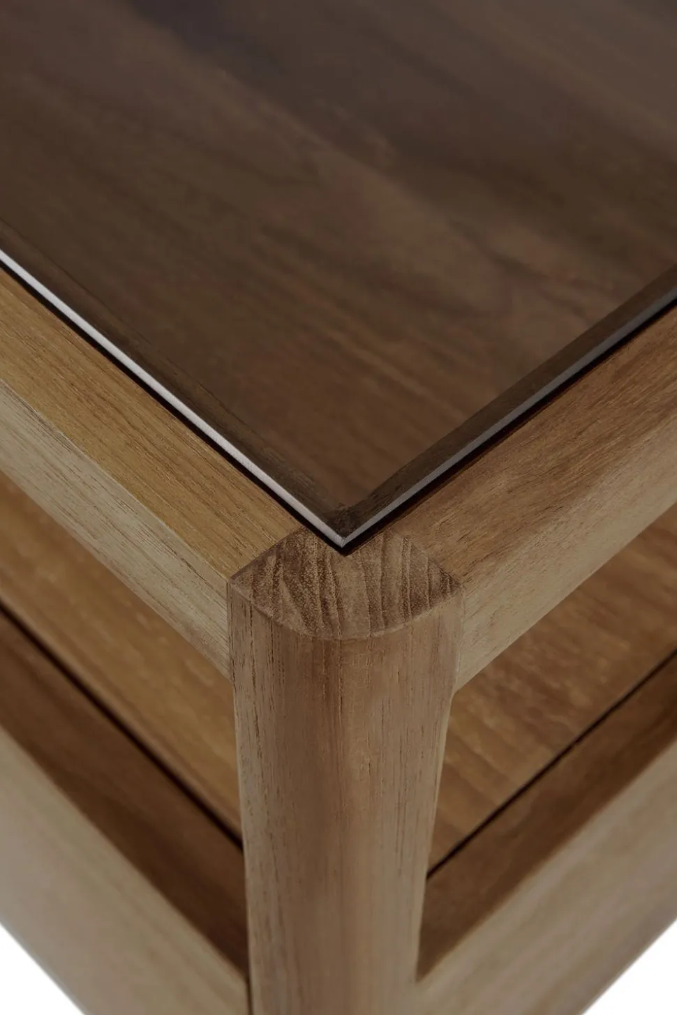 Spindle Sängbord | Teak
