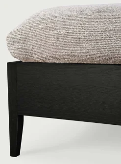 Spindle Sängram | Svart Ek | 160x200 cm