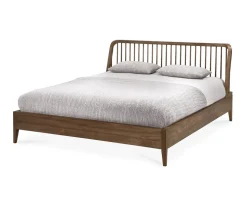 Spindle Sängram | Teak | 160x200 cm