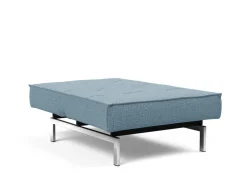 Splitback Fåtölj | 525 Mixed Dance Light Blue med Kromben