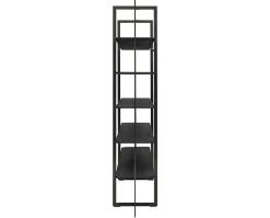 Square Bokhylla | Svart Ek