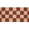 Square Gångmatta 80x200 Terracotta/Natur