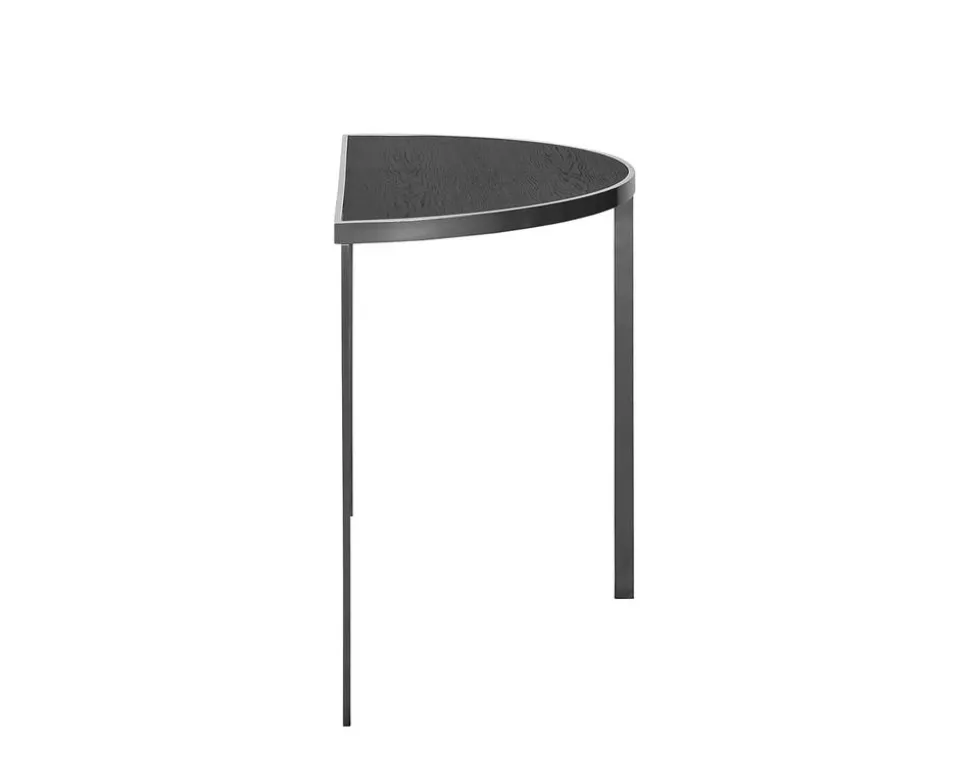 Square Hallbord | SilverGrå/ Svart Ek