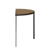 Square Hallbord | Svart/ Burned Walnut