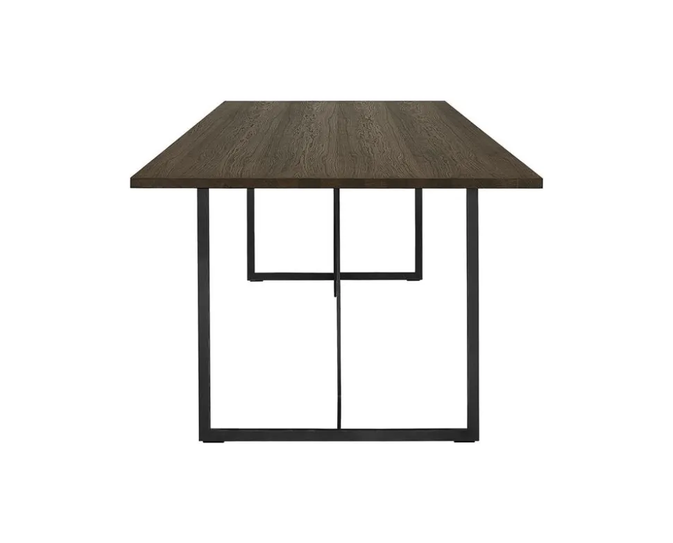 Square Matbord 200 | Burned Walnut