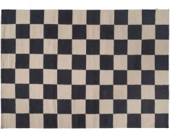 Square Matta 200x300 Svart/Natur