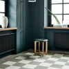 Square Matta 200x300 Vit/Grön