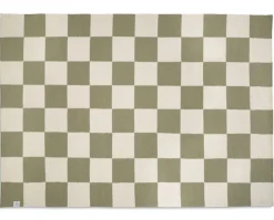 Square Matta 170x230 Vit/Grön