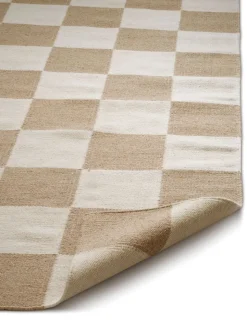 Square Matta 200x300 Vit/Natur