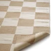 Square Matta 170x230 Vit/Natur
