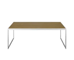 Square Soffbord 122 | SilverGrå/ Burned Walnut