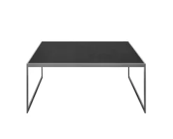 Square Soffbord 102 | SilverGrå/ Svart Ek