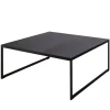 Square Soffbord 102 | Svart/ Svart Ek