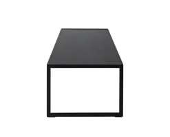 Square Soffbord 122 | Svart/ Svart Ek