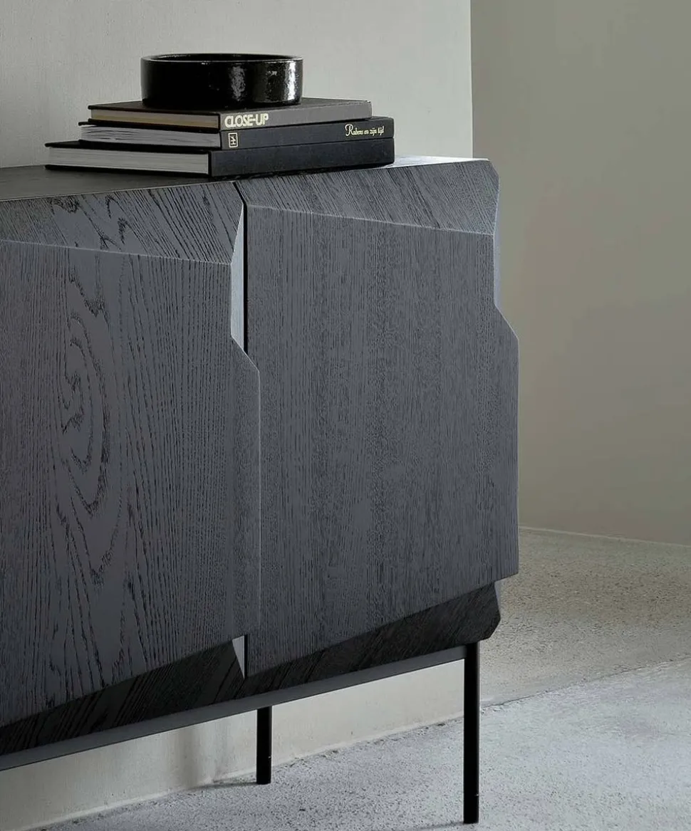 Stairs Sideboard | Svart Ek | 150 cm