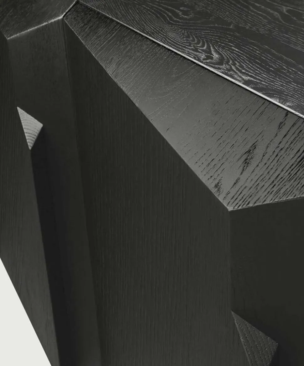 Stairs Sideboard | Svart Ek | 200 cm