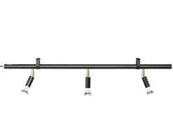 Star 3 Lampa | Svart