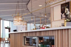 Star 1 Taklampa | Förnicklad Mässing