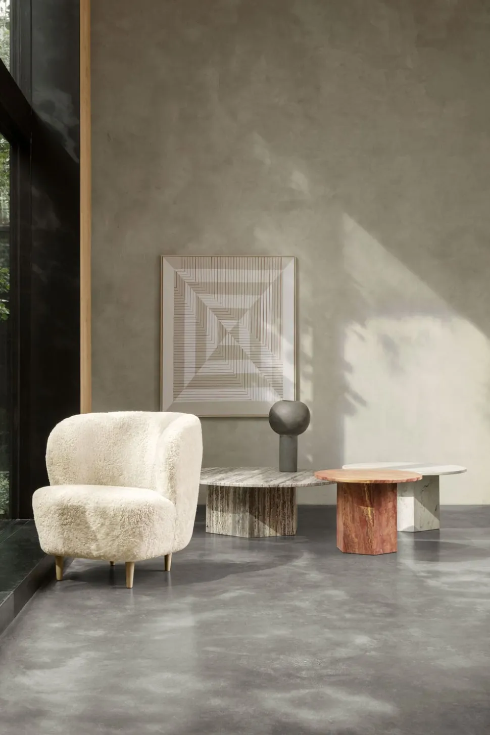 Stay Loungefåtölj | Small, Träben