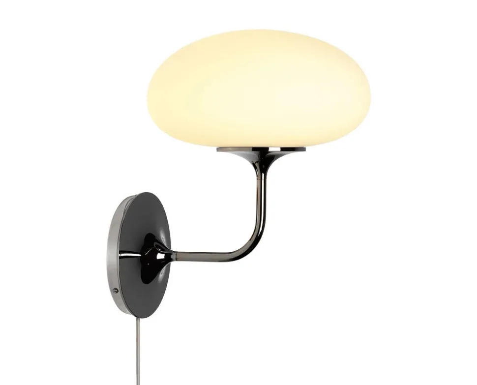 Stemlite Vägglampa | Black Chrome