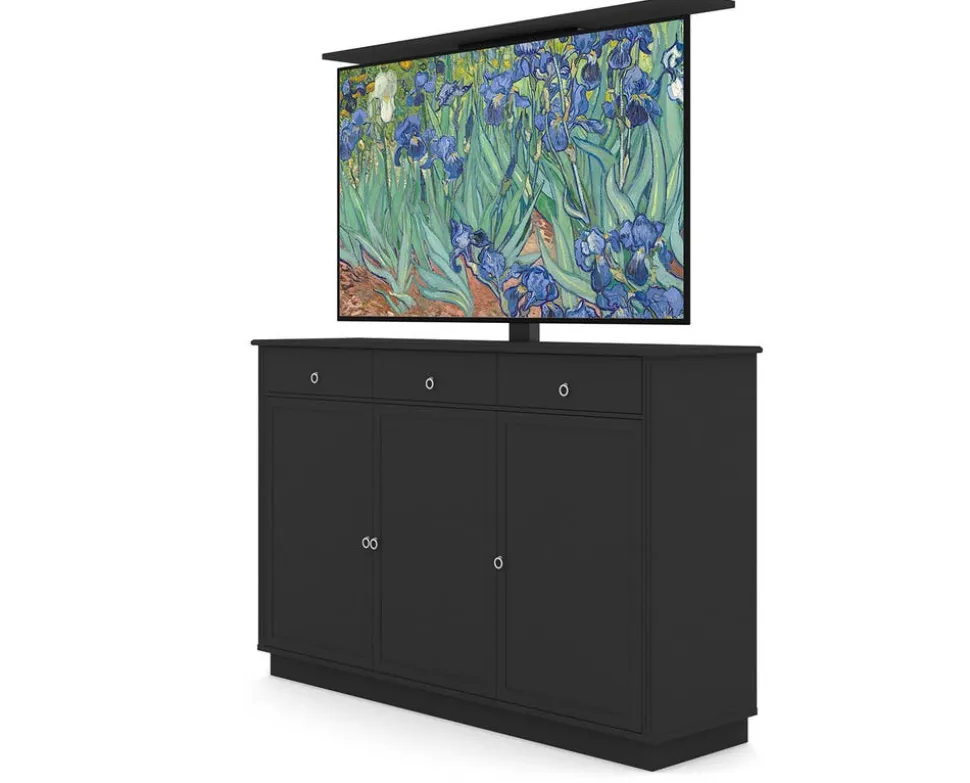 Stockholm 2.0 Tv-lift 65 | Black