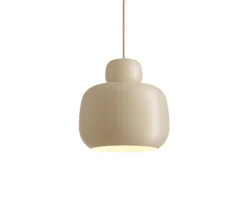 Stone Pendel Stor | Beige