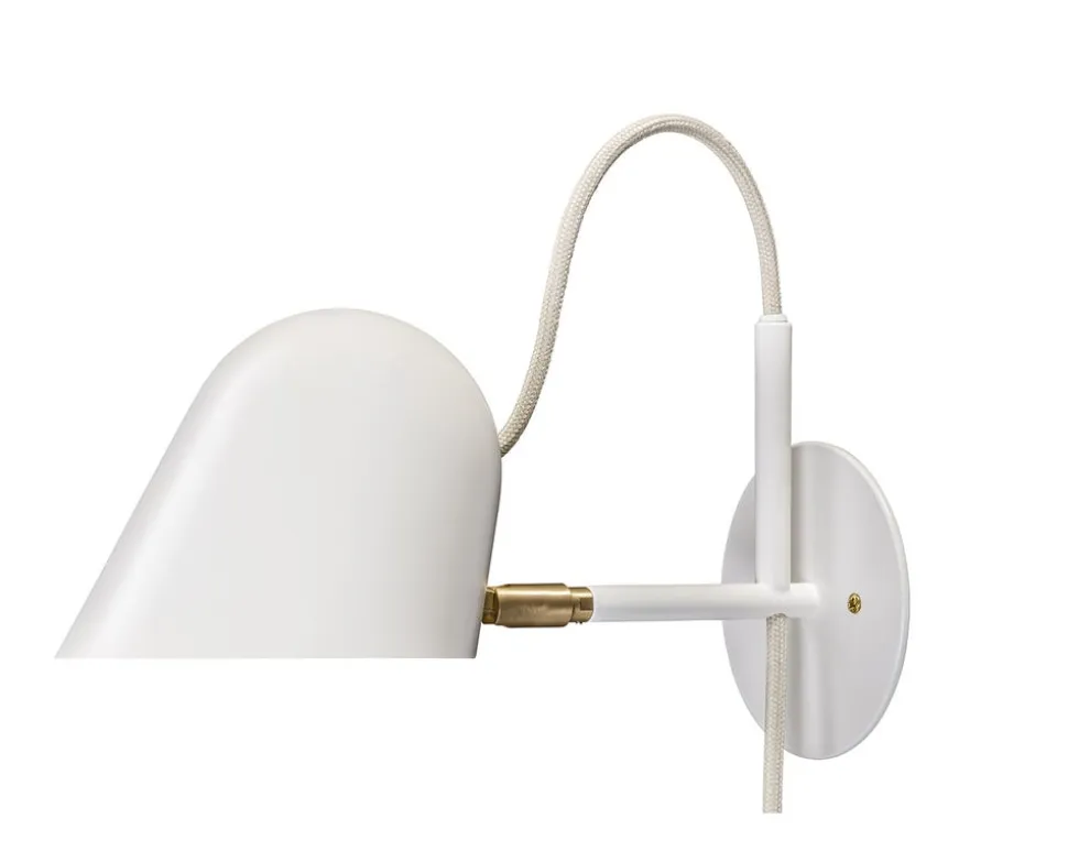Streck Vägglampa Kabel | Vit