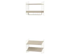 String Kombination Hall E Beige