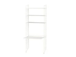 String kombination skrivbord A Vit/ Beige