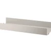 String Metall Hyllplan Hög 58x20 Beige
