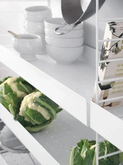String Metall Hyllplan Hög 78x30 Vit