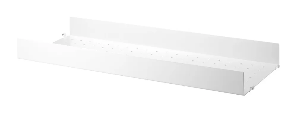 String Metall Hyllplan Hög 78x30 Vit