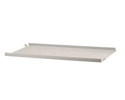 String Metall Hyllplan Låg 58x30 Beige