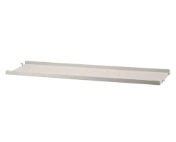String Metall Hyllplan Låg 78x20 Beige