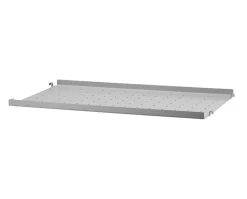 String Metall Hyllplan Låg 58x30 Grå