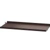 String Metall Hyllplan Låg 58x30 Mörkbrun