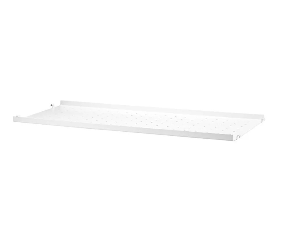 String Metall Hyllplan Låg 78x30 Vit