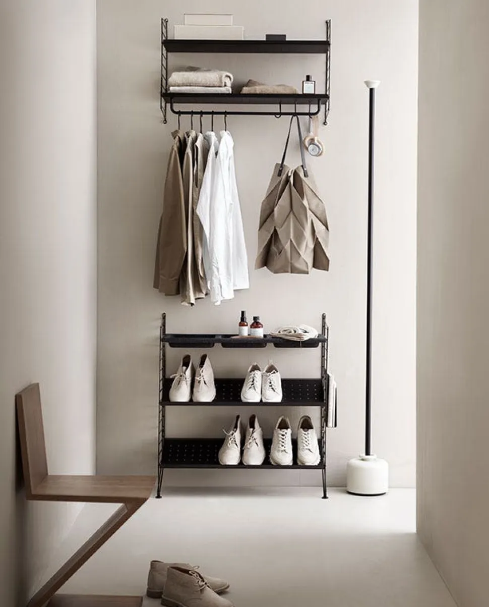 String Skohylla 78x30 Beige