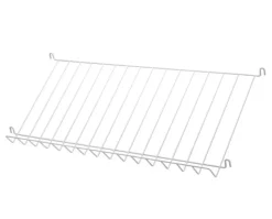 String Tidskriftshylla Metall 78x30 Vit
