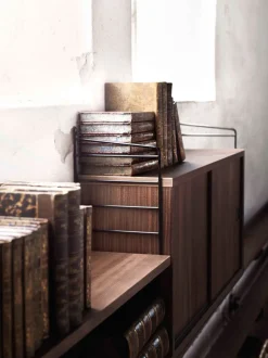 String Väggavel 50x20 Svart
