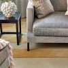 Stripe Boucle Matta 170x230 Gul
