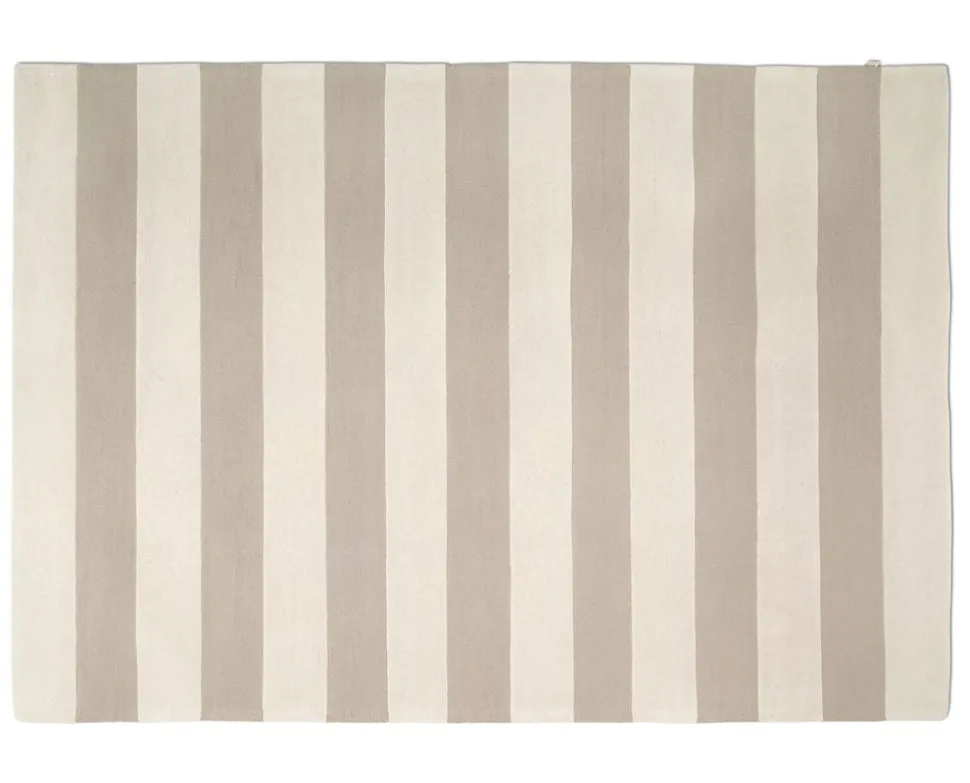 Stripe Boucle Matta 170x230 Ivory/Beige