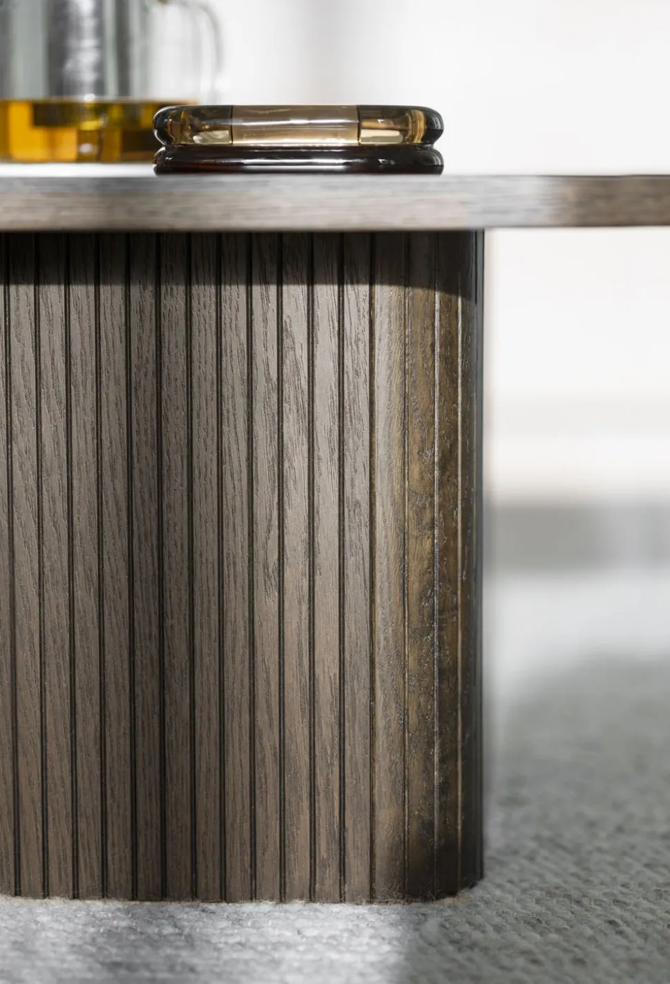Sullivan Soffbord | 60x60 Brun Ek
