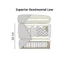Superior Kontinentalsäng | Låg