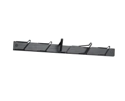 Tamburin Kroklist 52,5 cm | Svart/Svart